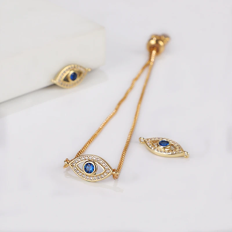 Fashion Inlay Zircon EvilEye 18k gold filled lucky goddess pendant Jewelry making supplier custom pendants
Fashion Inlay Zircon EvilEye 18k gold filled lucky goddess pendant Jewelry making supplier custom pendants