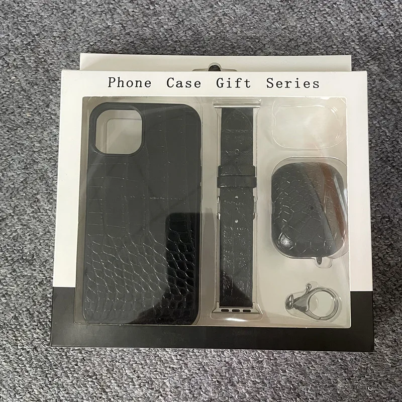 creative for phone13 case+airpod case+ watch bands combination suit Luxury Designer leather High-grade style
creative for phone13 case+airpod case+ watch bands combination suit Luxury Designer leather High-grade style