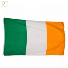 Custom embroidered cheap polyester flags irish