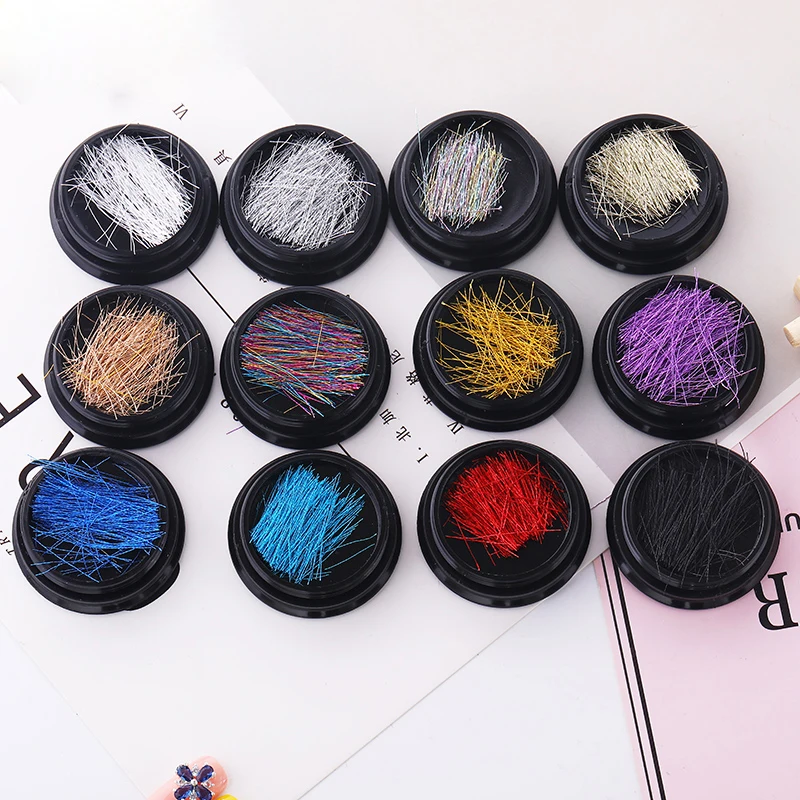 NA040 New Arrival Multicolor Gold Silver Lines 12 Colors Nail Wire Stickers DIY nail charms art decoration
NA040 New Arrival Multicolor Gold Silver Lines 12 Colors Nail Wire Stickers DIY nail charms art decoration
