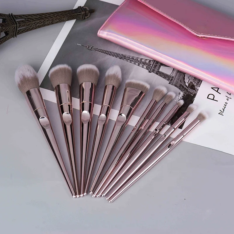 Plastic handle makeup brush set foundation Eye Shadow makeup Tool Brush makeup sets, Customized color
Plastic handle makeup brush set foundation Eye Shadow makeup Tool Brush makeup sets, Customized color