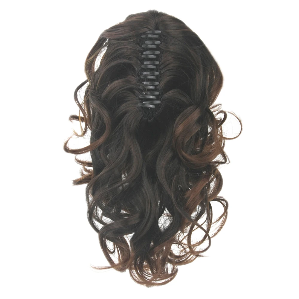 Curly Synthetic Clip In Extension Brown Tail Claw Ponytail False Horse Hair Overhead Paard
Curly Synthetic Clip In Extension Brown Tail Claw Ponytail False Horse Hair Overhead Paard