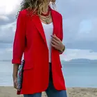Slim Blazers Suits Women Jacket Female Work Office Lady Suit Business Blazer Coat Y10614