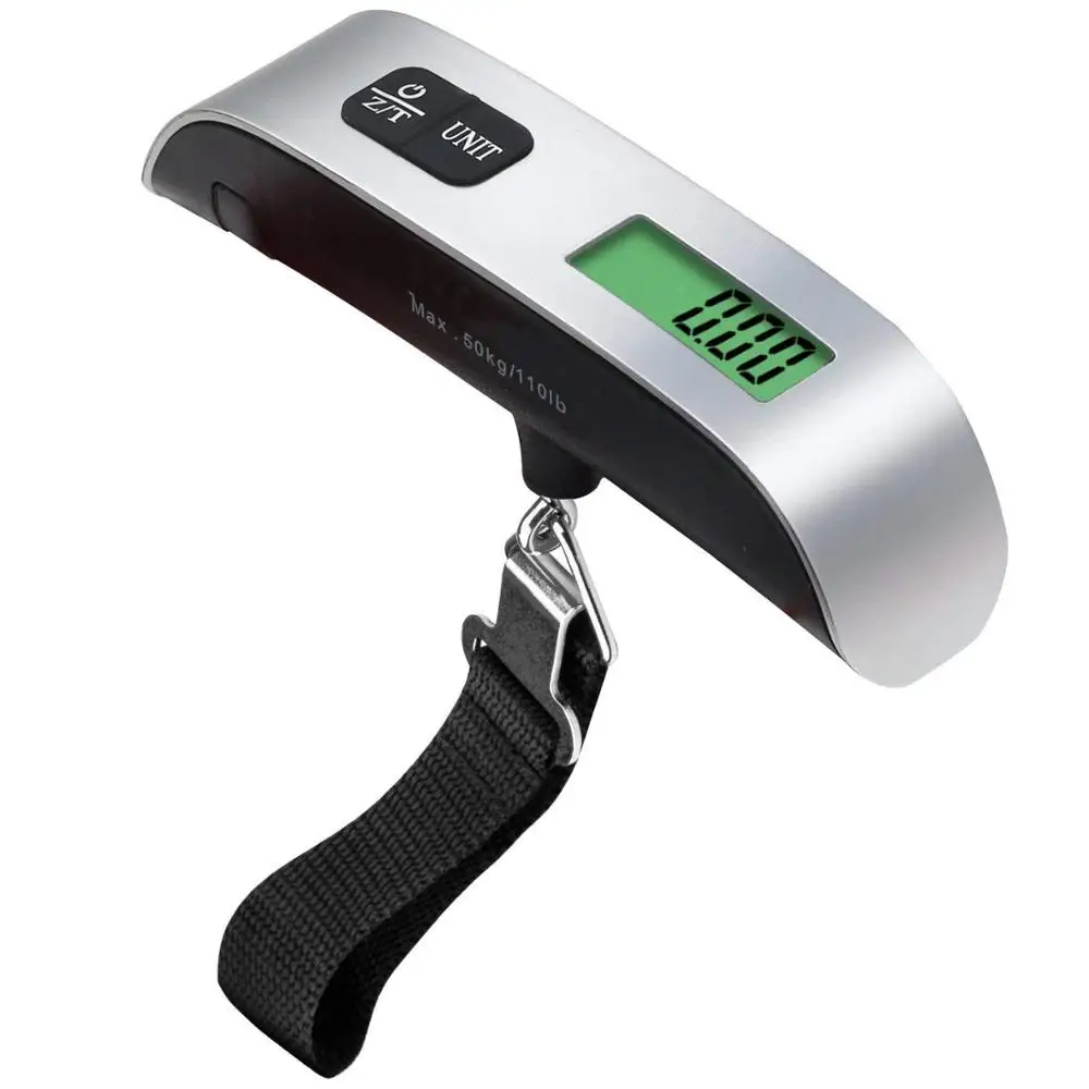 Z713 LCD Digital Luggage Scale Travel Luggage Scale Portable Suitcase Bag Hanging Scales
Z713 LCD Digital Luggage Scale Travel Luggage Scale Portable Suitcase Bag Hanging Scales