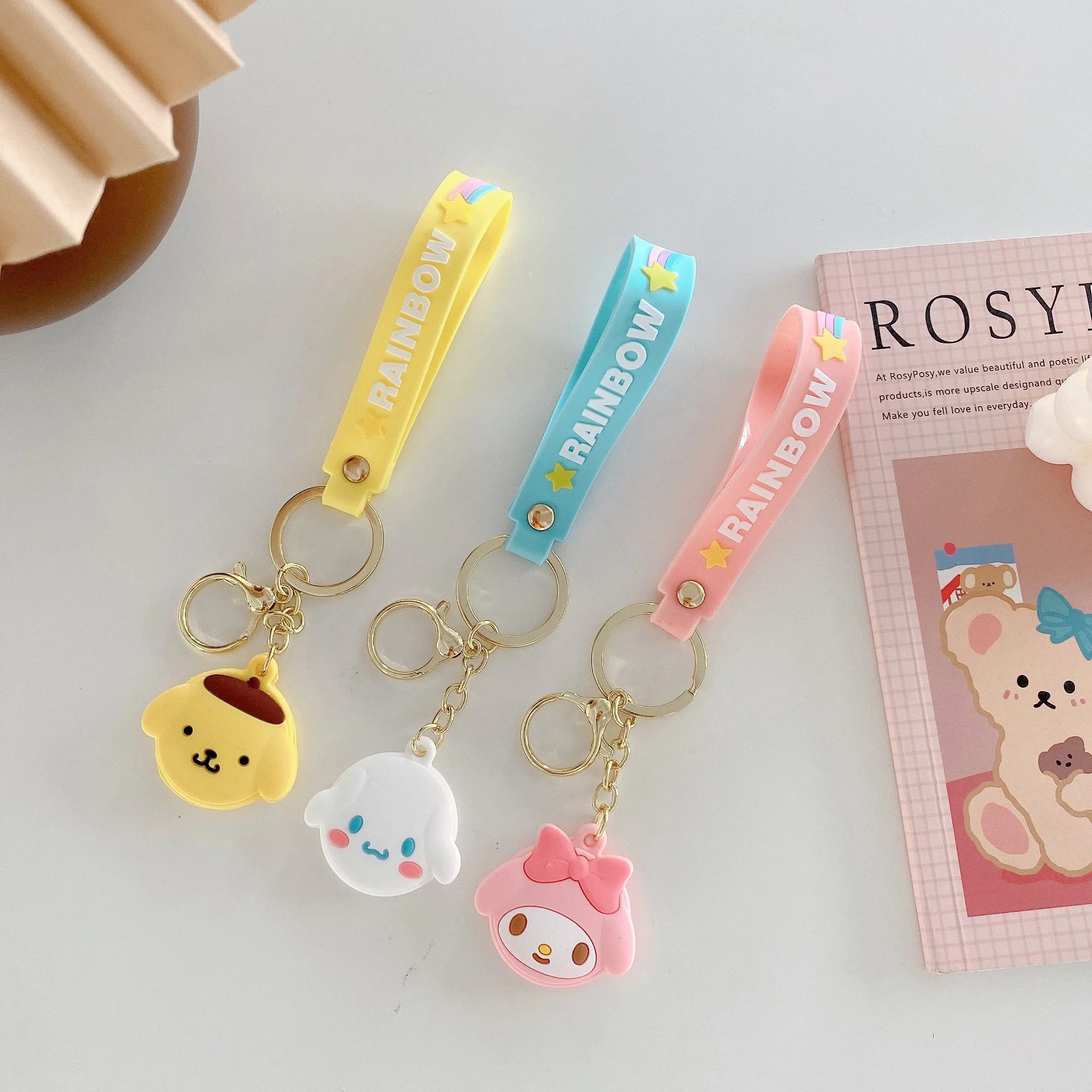 Anti Lost Luggage Pet Tag 3D Cute Characters Designs Melody Cinnamon Dog Cover For Airtag Case With Keychain
Anti Lost Luggage Pet Tag 3D Cute Characters Designs Melody Cinnamon Dog Cover For Airtag Case With Keychain