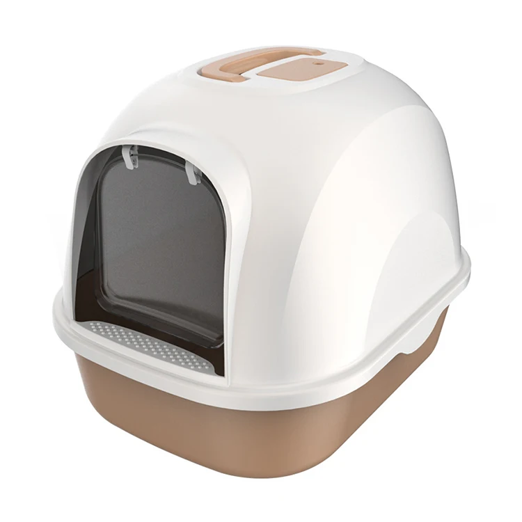 Factory Wholesale Luxury Cat Litter Box Toilet door with handle Cleaning Cat Toilet Box, Customized color
Factory Wholesale Luxury Cat Litter Box Toilet door with handle Cleaning Cat Toilet Box, Customized color