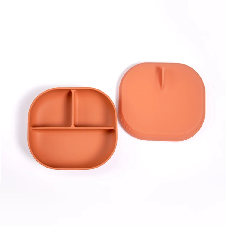 Baby Plate New Arrival Eco-Friendly Strong Suction Silicone Divided Plate with lid
Baby Plate New Arrival Eco-Friendly Strong Suction Silicone Divided Plate with lid