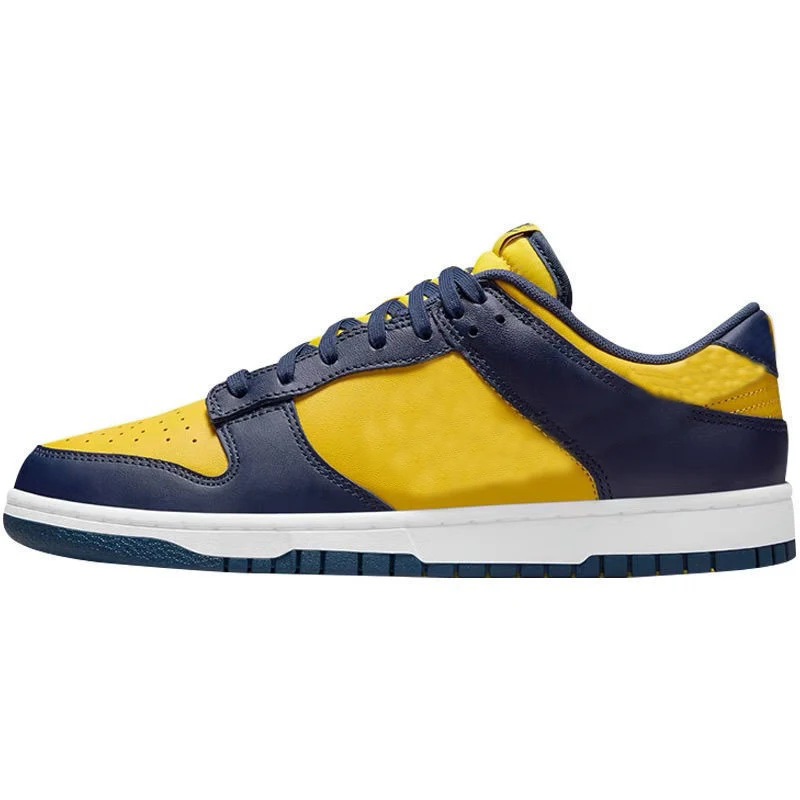 Leather upper fashion non slip damping rubber sole blue yellow low top casual sports board shoes sneaker
Leather upper fashion non slip damping rubber sole blue yellow low top casual sports board shoes sneaker