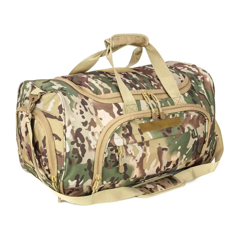 Camouflage Sports Travel bags with Camera compartment Waterproof nylon Military duffel bag, Ocp
Camouflage Sports Travel bags with Camera compartment Waterproof nylon Military duffel bag, Ocp