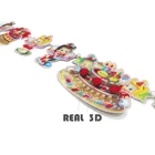 Happy birthday bunting decoration birthday banners for boys and girls
