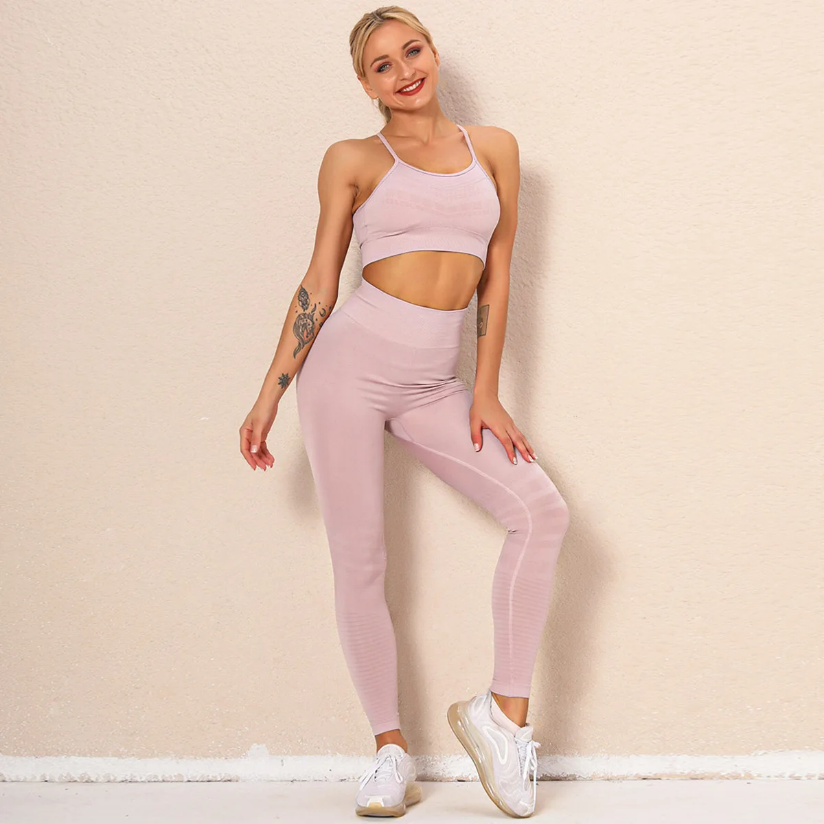Hot New Quick-drying Yoga Vest Suit Hip-lifting Sports Running Seamless Bra Fitness Yoga Suit, Picture
Hot New Quick-drying Yoga Vest Suit Hip-lifting Sports Running Seamless Bra Fitness Yoga Suit, Picture