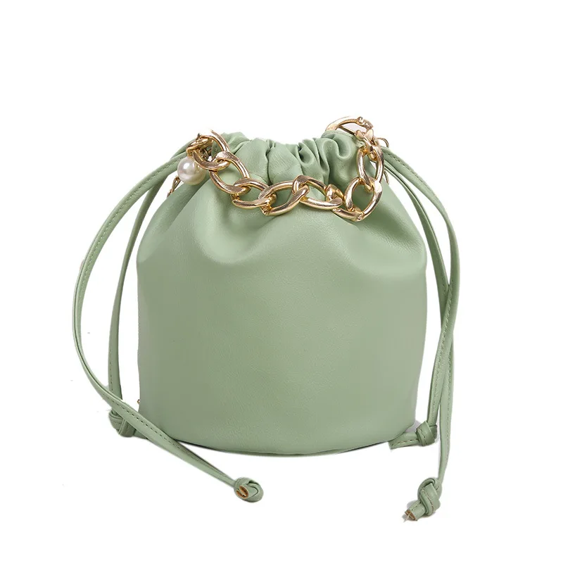 Fashion Summer Drawstring White Pu Leather Bucket Crossbody Bag Handbag, Black/white/green/yellow/brown
Fashion Summer Drawstring White Pu Leather Bucket Crossbody Bag Handbag, Black/white/green/yellow/brown