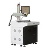 Mini cnc desktop 20w portable dynamic focusing fiber laser marking machine for metal engraving ear tags for animals plastic