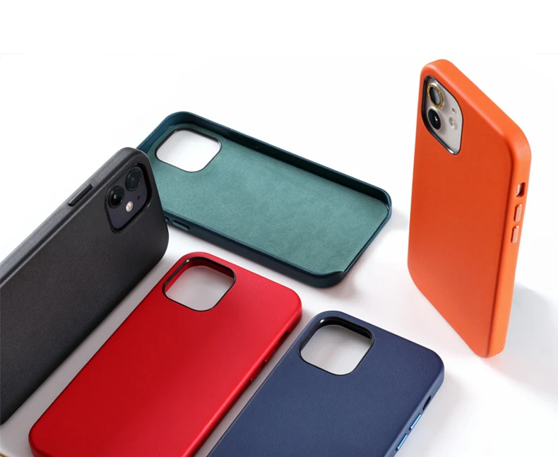 luxury genuine real leather phone case for apple iphone 11 12 13 mini pro max PU leather case magnetic Magsafes wireless charger, 5 colors
luxury genuine real leather phone case for apple iphone 11 12 13 mini pro max PU leather case magnetic Magsafes wireless charger, 5 colors