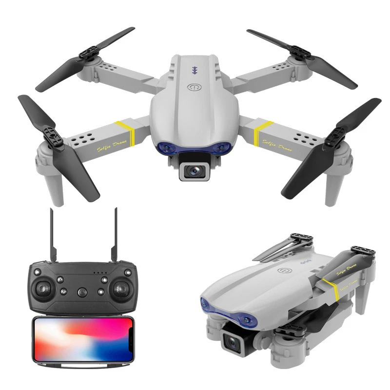 2021 New E99 PRO RC Drone 4K HD Dual Camera GPS WiFi FPV Foldable Quadcopter With Camera Headless E99 Drone, Black
2021 New E99 PRO RC Drone 4K HD Dual Camera GPS WiFi FPV Foldable Quadcopter With Camera Headless E99 Drone, Black
