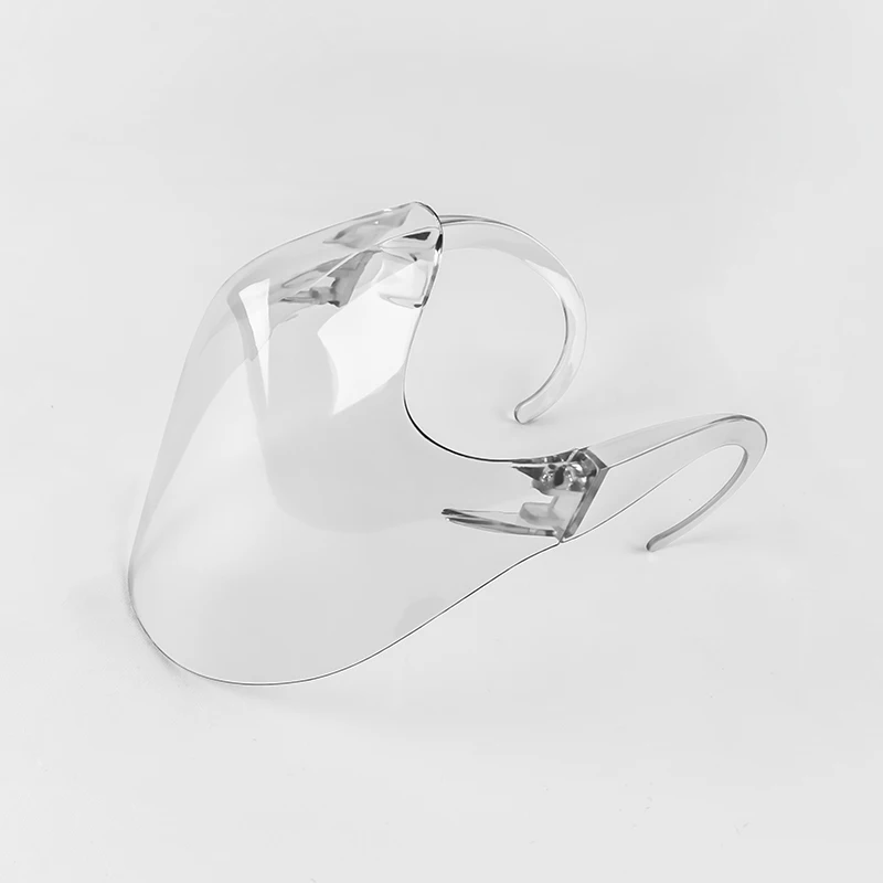 Mouth Nose Protection Safety Shields Reusable Glasses Frame Attached to Anti-Fog Transparent Visor
Mouth Nose Protection Safety Shields Reusable Glasses Frame Attached to Anti-Fog Transparent Visor