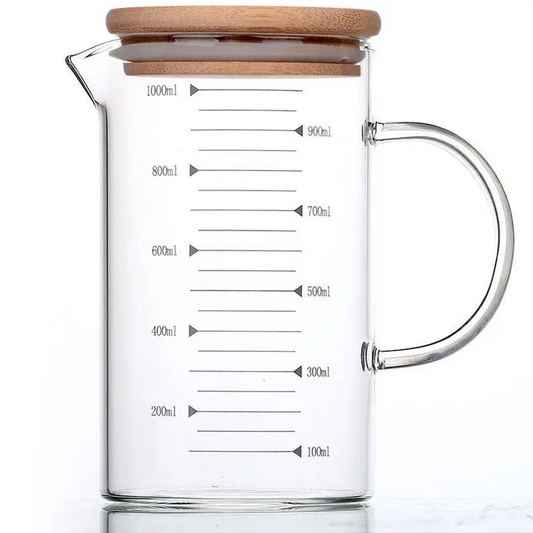Different Sizes Single Walled Transparent Glass Measuring Cup Heat Resistant Glass Cup With Scale, Clear
Different Sizes Single Walled Transparent Glass Measuring Cup Heat Resistant Glass Cup With Scale, Clear
