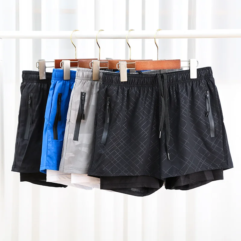 Men's 2 in 1 Running Shorts Security Pockets New Summer Sports Shorts Men's Half Pants Two Piece Fitness Shorts
Men's 2 in 1 Running Shorts Security Pockets New Summer Sports Shorts Men's Half Pants Two Piece Fitness Shorts