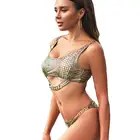2020 new sexy bikini swimsuit women's split swimsuit