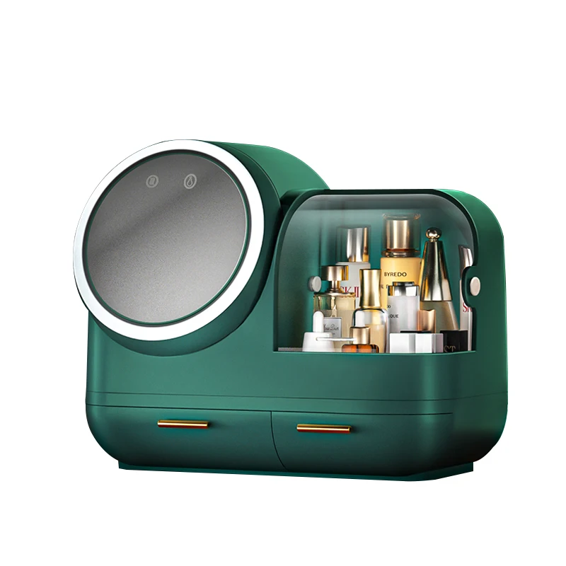 Beautiful New USB Rechargeable LED Lights Makeup Storage Box Cosmetic Storage Makeup Organizer With LED Mirror, Picture
Beautiful New USB Rechargeable LED Lights Makeup Storage Box Cosmetic Storage Makeup Organizer With LED Mirror, Picture
