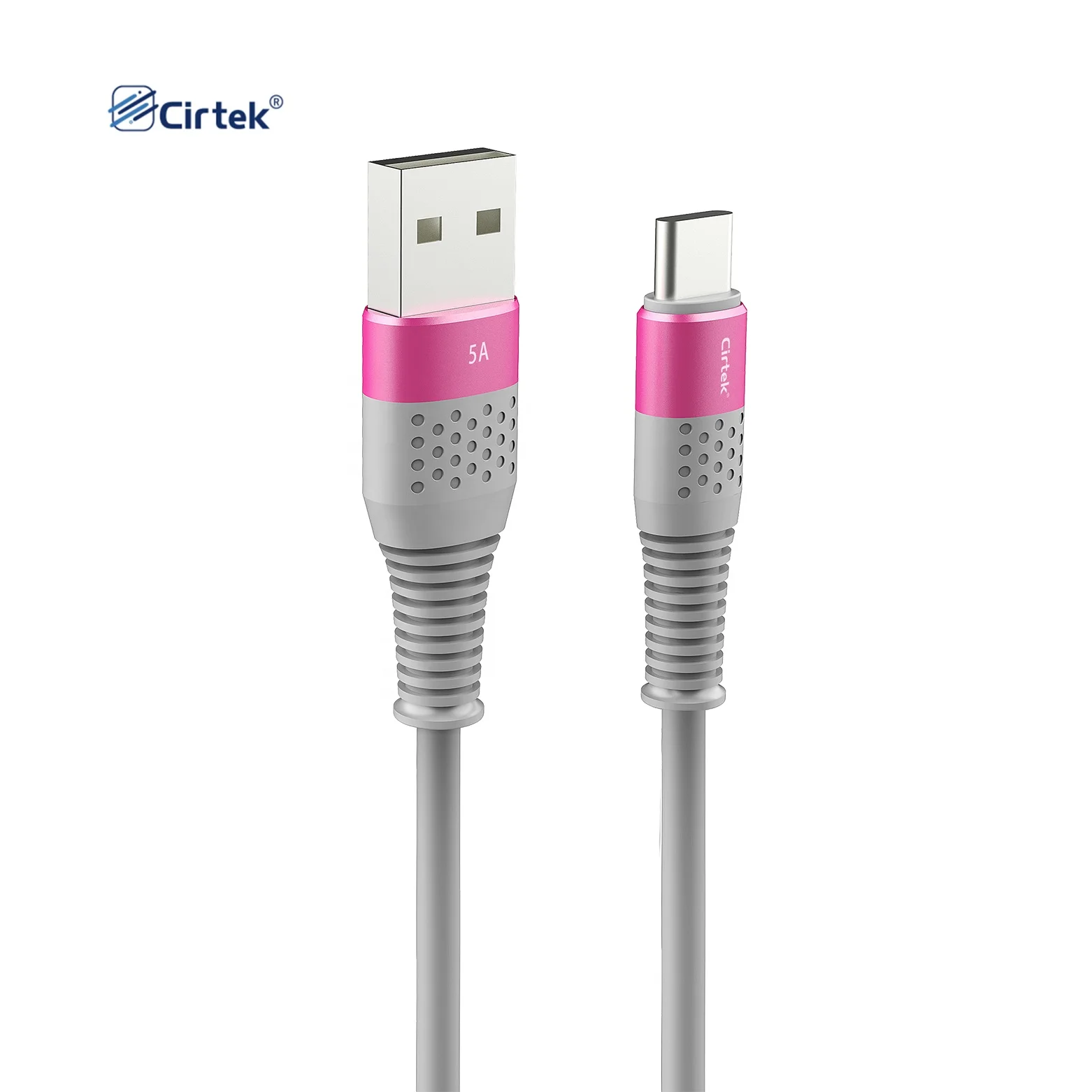 Cirtek Free Shipping Type C Android USB Cable 1M 5A Fast Charging Data Transfer Cable Micro De Datos Mini USB Cable
Cirtek Free Shipping Type C Android USB Cable 1M 5A Fast Charging Data Transfer Cable Micro De Datos Mini USB Cable