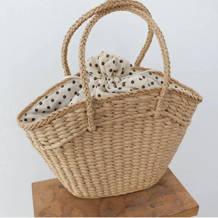 Fashion Rattan Women Handbags Wicker Woven Lady Shoulder Bags Summer Beach Straw Bag Large Capacity Totes Dot Big Baskets Purses, 4 colors
Fashion Rattan Women Handbags Wicker Woven Lady Shoulder Bags Summer Beach Straw Bag Large Capacity Totes Dot Big Baskets Purses, 4 colors