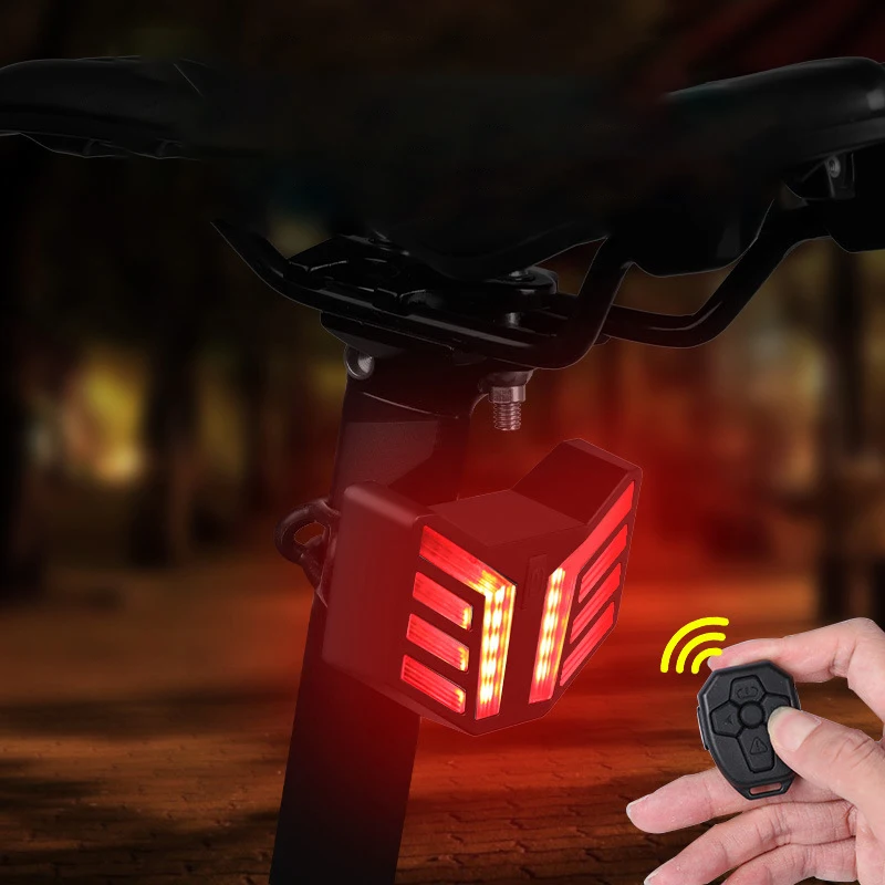 Smart Wireless Remote Control Turn Signal Light Lamp Waterproof Usb Rechargeable Bicycle Accessories Taillight Rear Light
Smart Wireless Remote Control Turn Signal Light Lamp Waterproof Usb Rechargeable Bicycle Accessories Taillight Rear Light