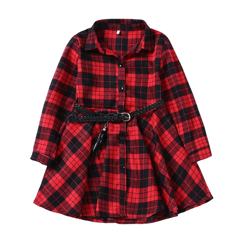 Cute Style Autumn Casual Plaid Dress Children Long Sleeve Dress Girl Slim Fit Elegant Style Women Shirt Dress
Cute Style Autumn Casual Plaid Dress Children Long Sleeve Dress Girl Slim Fit Elegant Style Women Shirt Dress