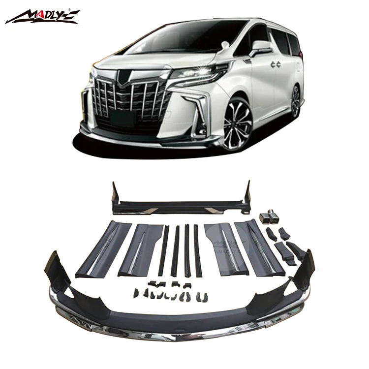 High Quality Pp Body Kit For Toyota Alphard Body Kits For Toyota