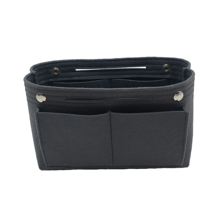 Manufacturer customized MultiPocket plug-in wallet felt storage bag cosmetic cosmetic bag cosmetic bag, Black
Manufacturer customized MultiPocket plug-in wallet felt storage bag cosmetic cosmetic bag cosmetic bag, Black