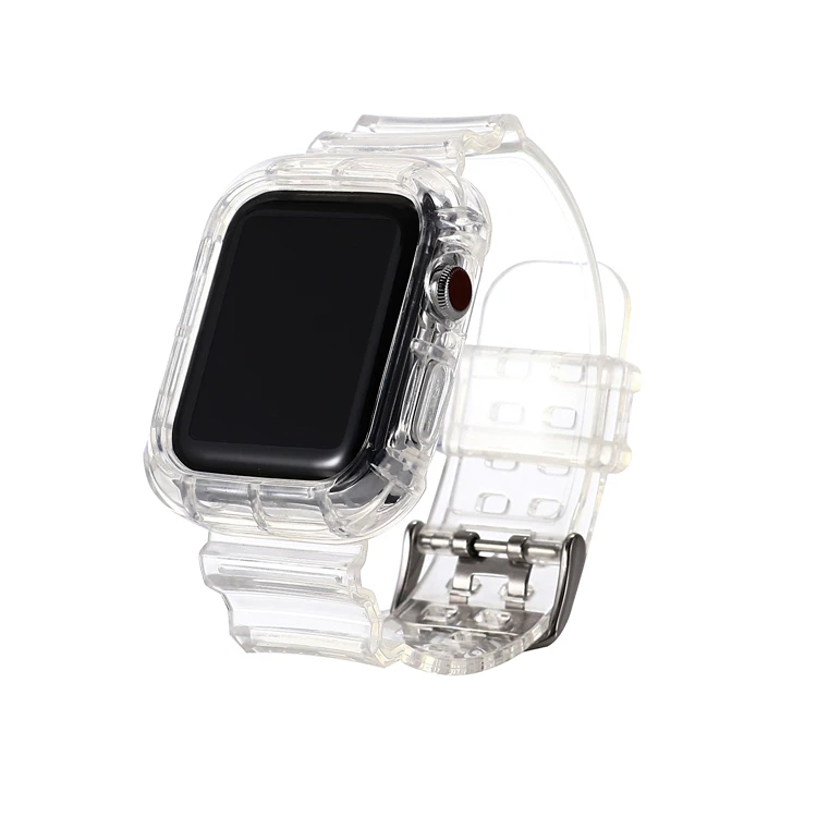 For China High Quality Hot Selling Transparent cover Crystal Fluorescent for Apple Watch Case band strap with iwatch 
For China High Quality Hot Selling Transparent cover Crystal Fluorescent for Apple Watch Case band strap with iwatch