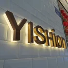 3D Metal Signs LED Luminous Signage Indoor Backlit Sign Letters