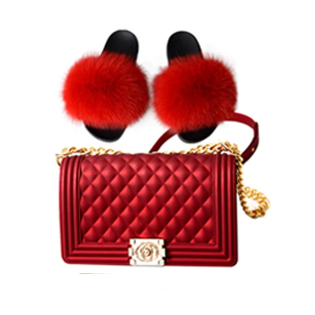 Rubber Slippers Enlarge Fur Color 2020 Faux Purse Pvc Crossbody Fluffy Slides With Jelly Bag, 40 colors
Rubber Slippers Enlarge Fur Color 2020 Faux Purse Pvc Crossbody Fluffy Slides With Jelly Bag, 40 colors