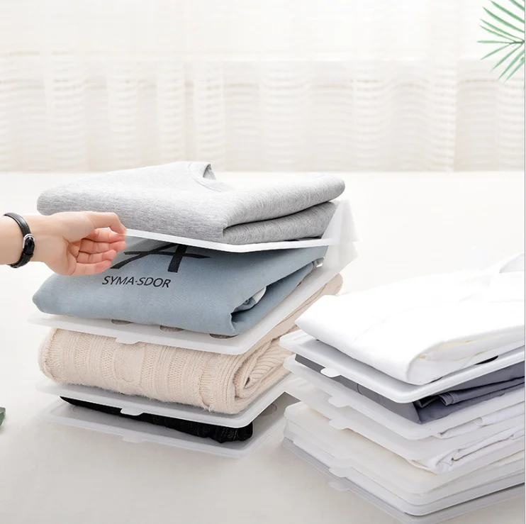 high quality magic plastic easy clothes folding board/ flip fold clothes folder for adults