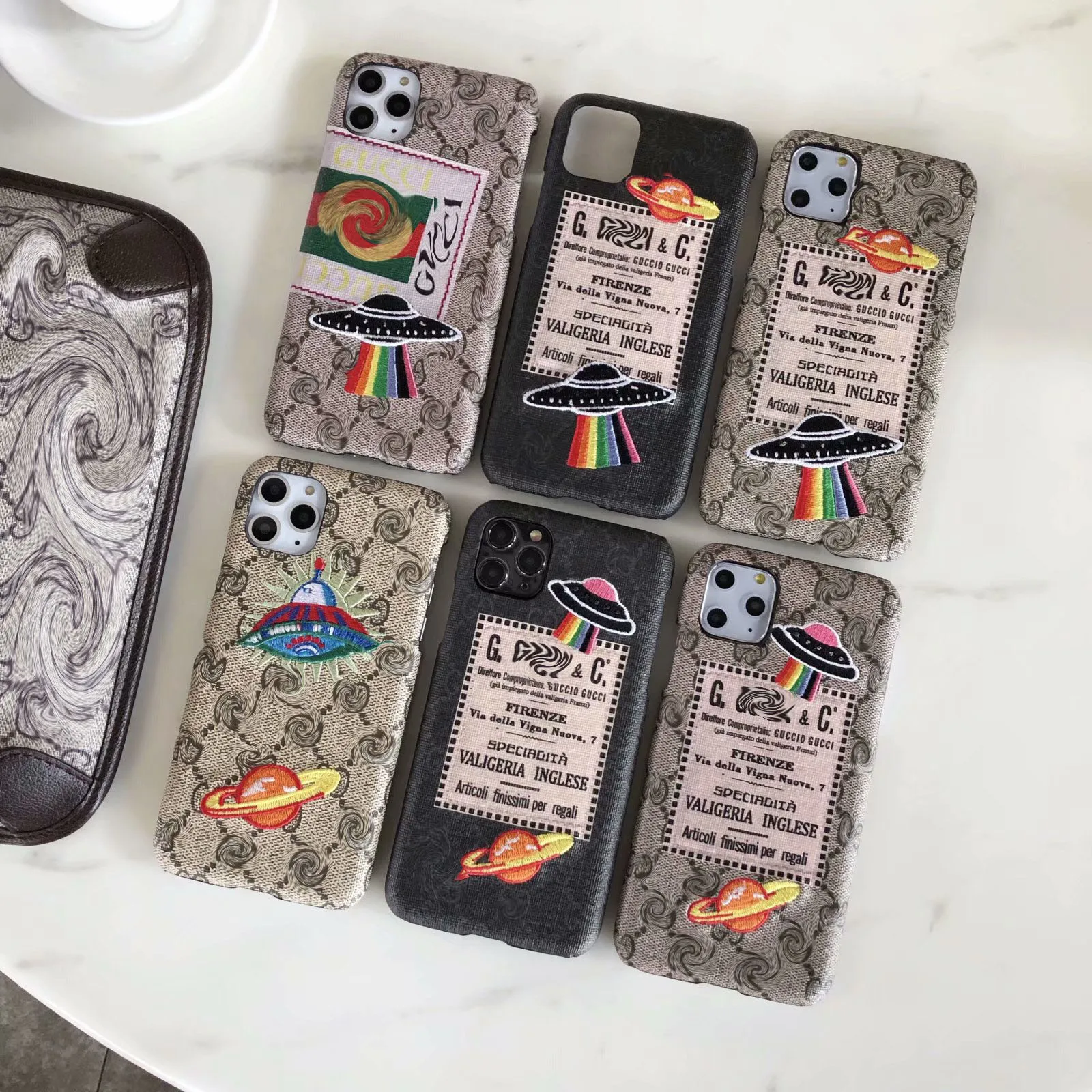 hot selling 3D luxury embroidery for iphone12 mini 11 pro max cases cover UFO design for iphonexr xs max 8plus 7 phone case 
hot selling 3D luxury embroidery for iphone12 mini 11 pro max cases cover UFO design for iphonexr xs max 8plus 7 phone case
