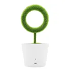 Captures 99.97% of Dust and Allergens Green Plant Air Purifier Ionizer for Office Home