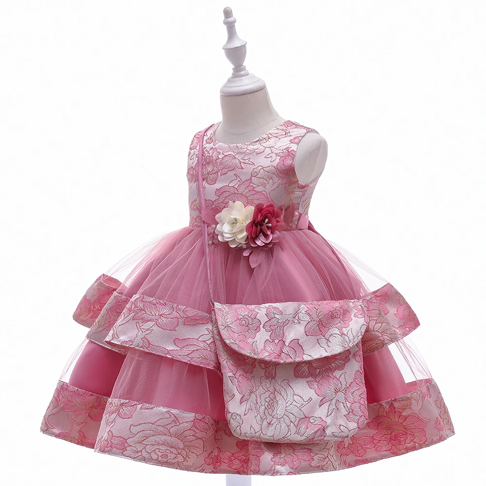 Baby Garment Kids New Year Christmas Birthday Party Little Princess Girl Embroidery Flower Girl Dress L5216, Pink
Baby Garment Kids New Year Christmas Birthday Party Little Princess Girl Embroidery Flower Girl Dress L5216, Pink