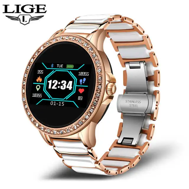 Lige BW0159 Luxury Diamond Calories Waterproof 2021 Bracelet Complete Calendar Smart Watch Women
Lige BW0159 Luxury Diamond Calories Waterproof 2021 Bracelet Complete Calendar Smart Watch Women