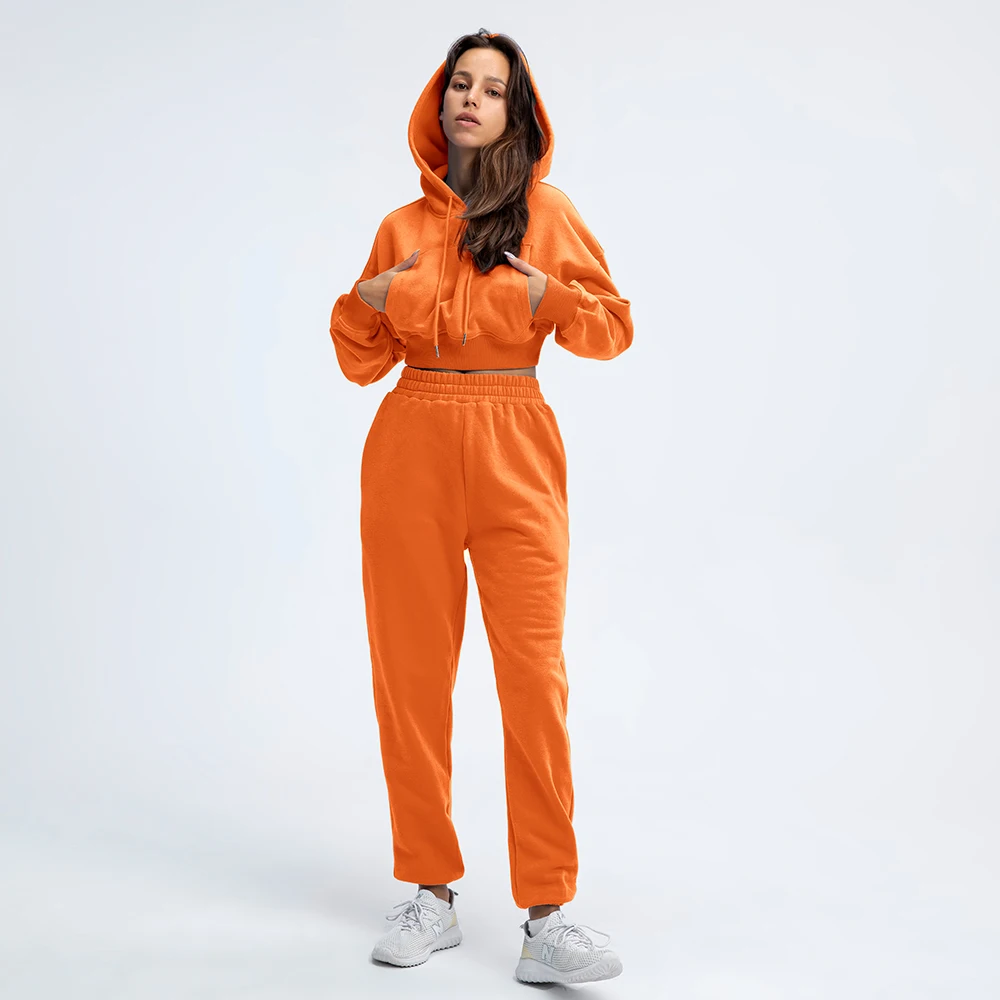 Two Piece Set Tracksuit Women Crop Hoodie Joggers Sweat Suits 2 piece Sets Sweatsuit Tracksuit, Customized color
Two Piece Set Tracksuit Women Crop Hoodie Joggers Sweat Suits 2 piece Sets Sweatsuit Tracksuit, Customized color