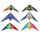 wholesale hot sell custom light bueattiful designs children stunt Sport Kite kite