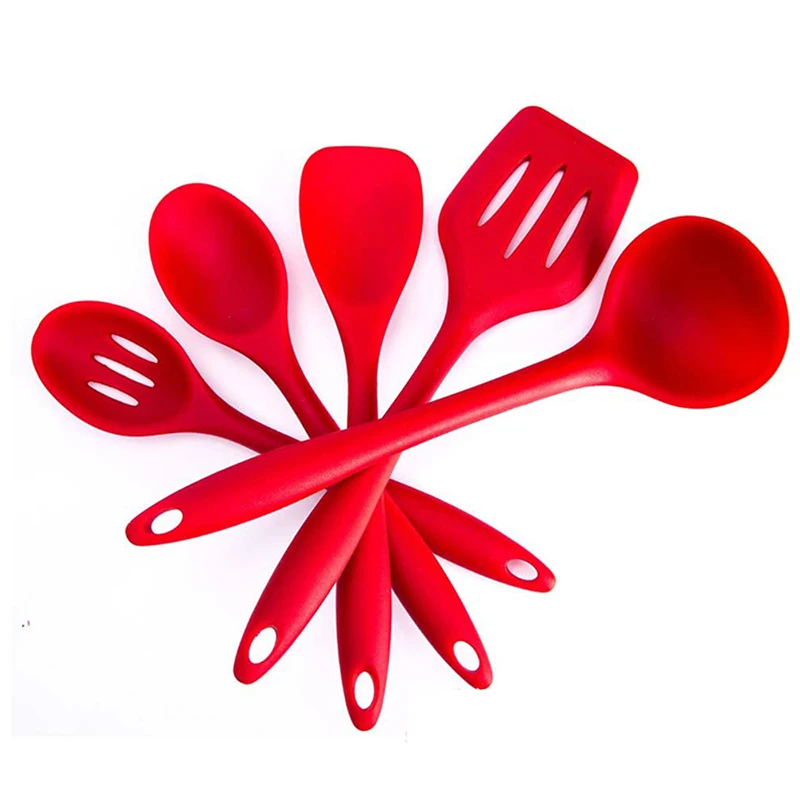 5-Piece Of Kitchen Accessories, Cooking Tools Kitchenware Baking Spatula Stirring Silicone Tableware
5-Piece Of Kitchen Accessories, Cooking Tools Kitchenware Baking Spatula Stirring Silicone Tableware
