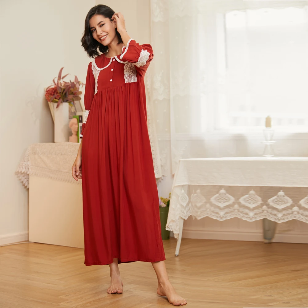 Red blue women causal home wear housecoat pijamas one piece pj lounge wear sleep dress princess ladies female nightgown pajamas
Red blue women causal home wear housecoat pijamas one piece pj lounge wear sleep dress princess ladies female nightgown pajamas