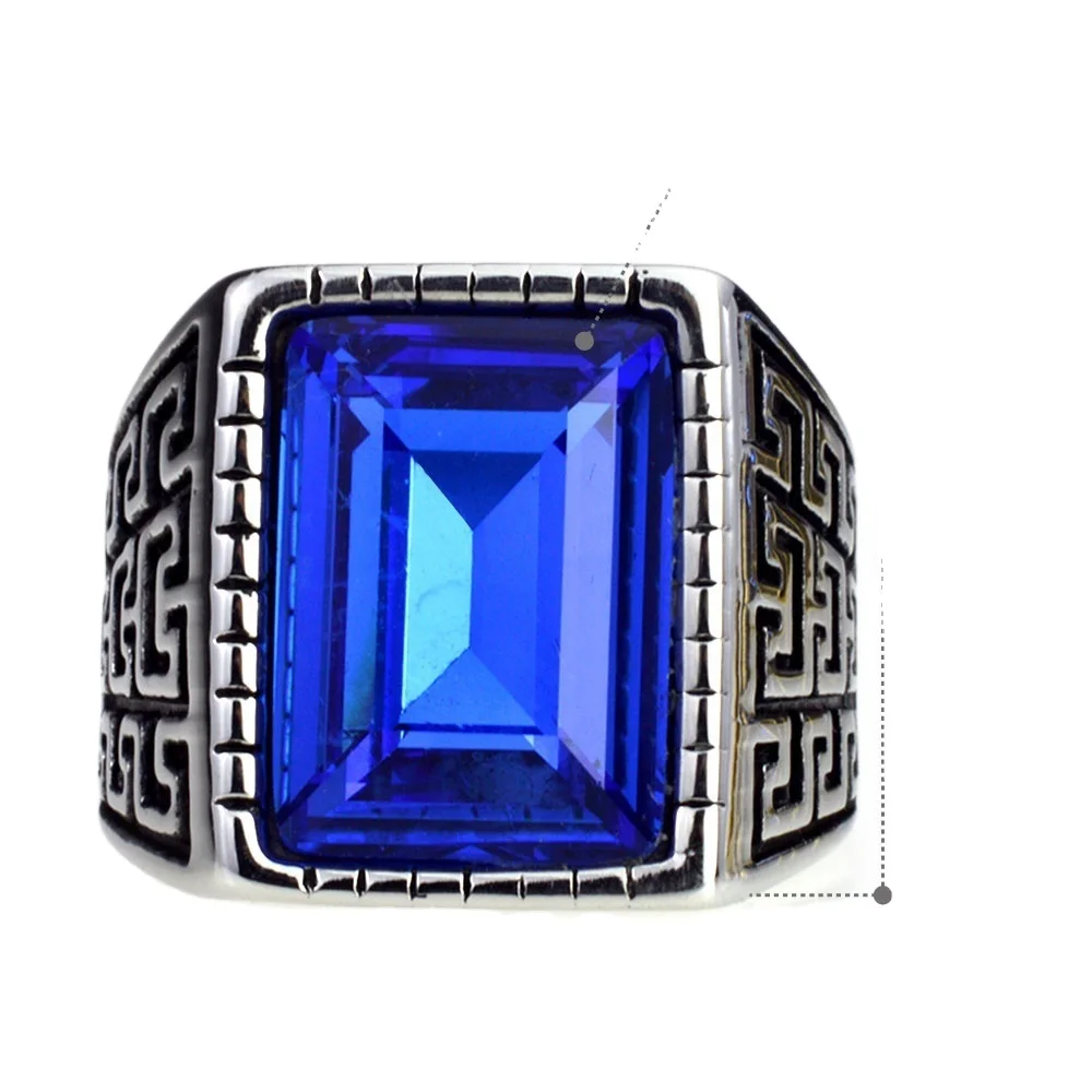 Ahappy Gold Silver Men's Stainless Steel 316 Cushion Cut Cubic Zirconia Ring Size 9 10 11 12 13 14 15
Ahappy Gold Silver Men's Stainless Steel 316 Cushion Cut Cubic Zirconia Ring Size 9 10 11 12 13 14 15