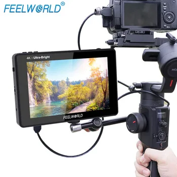 FEELWORLD LUT7 7 Inch 2200nits 3D LUT Touching Screen Field Monitor 4K Full High Definition 1920x1200 IPS Monitor for SLR Camera
FEELWORLD LUT7 7 Inch 2200nits 3D LUT Touching Screen Field Monitor 4K Full High Definition 1920x1200 IPS Monitor for SLR Camera