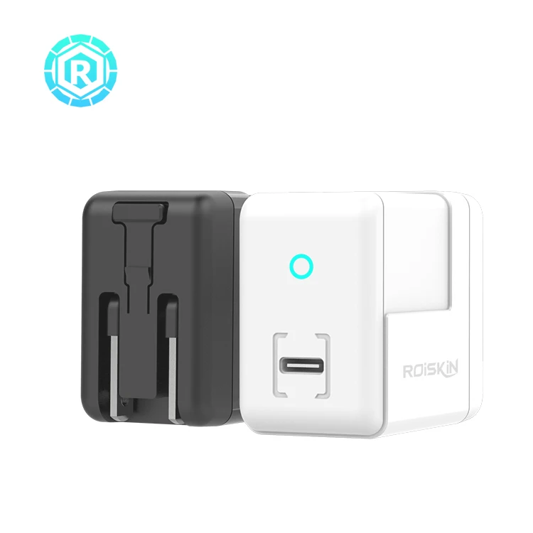 18w fast multifunctional power bank portable charger with travel adapter for iphone, Black white
18w fast multifunctional power bank portable charger with travel adapter for iphone, Black white