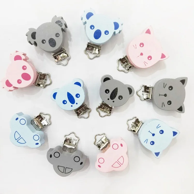 Cute Cartoon Wooden Animal Car Dummy Baby Pacifier Clip Holder Soother Clip Baby Pacifier Chain Making
Cute Cartoon Wooden Animal Car Dummy Baby Pacifier Clip Holder Soother Clip Baby Pacifier Chain Making