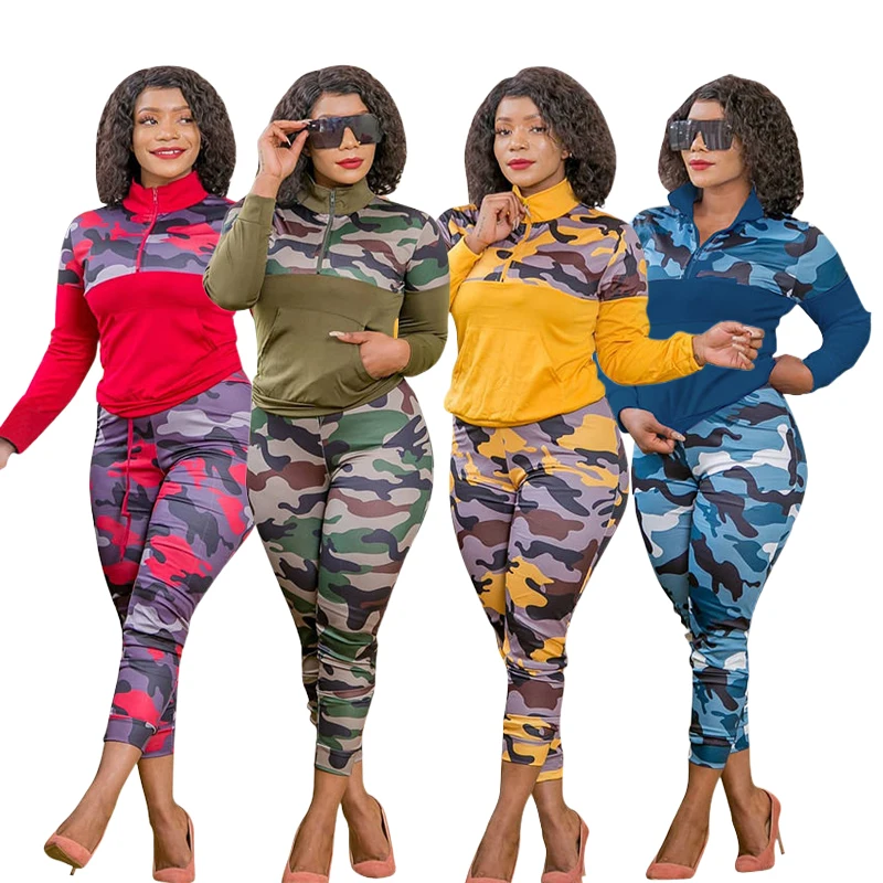 2021 Hot Sale Spring Two Piece Set Women Clothing Camo Print Long Sleeve Tops Jogger Sports Casual 2 Piece Set Women
2021 Hot Sale Spring Two Piece Set Women Clothing Camo Print Long Sleeve Tops Jogger Sports Casual 2 Piece Set Women