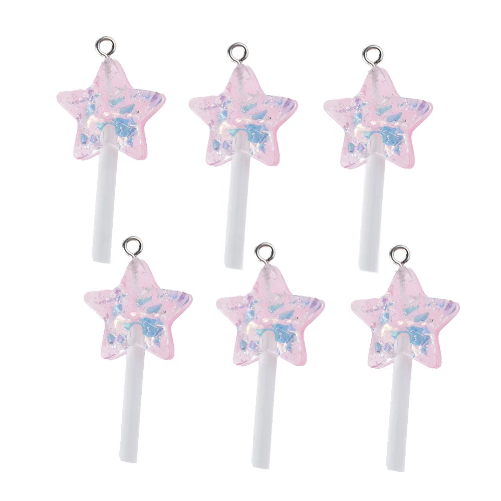 DIY Resin Stars lollipop Transparent Glitter Charms Pendant Hand-Made Necklace Bracelet Making Earrings Jewelry Accessories, Picture
DIY Resin Stars lollipop Transparent Glitter Charms Pendant Hand-Made Necklace Bracelet Making Earrings Jewelry Accessories, Picture
