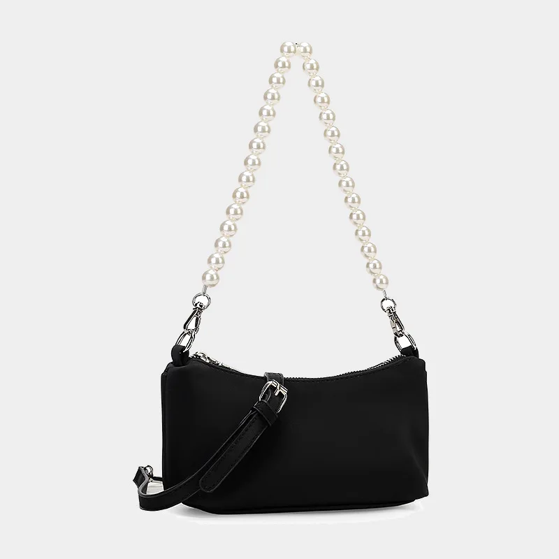 New trendy pearl handle solid color pu leather women shoulder crossbody hand bags ladies underarm handbags bag, 4 colors
New trendy pearl handle solid color pu leather women shoulder crossbody hand bags ladies underarm handbags bag, 4 colors