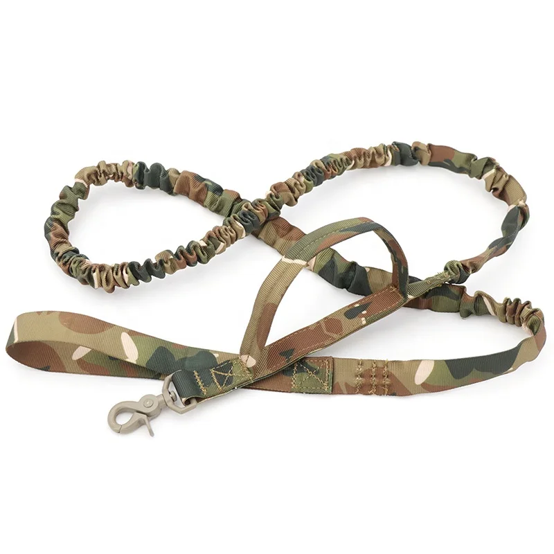 Military Outdoor Training Camouflage Elastic Fashion Black Durable Nylon Dog Leash Tactical Heavy Duty Dog Pet Carrier Leashes
Military Outdoor Training Camouflage Elastic Fashion Black Durable Nylon Dog Leash Tactical Heavy Duty Dog Pet Carrier Leashes